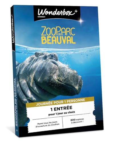 Wonderbox Connect ZooParc Beauval coffret 1 pers