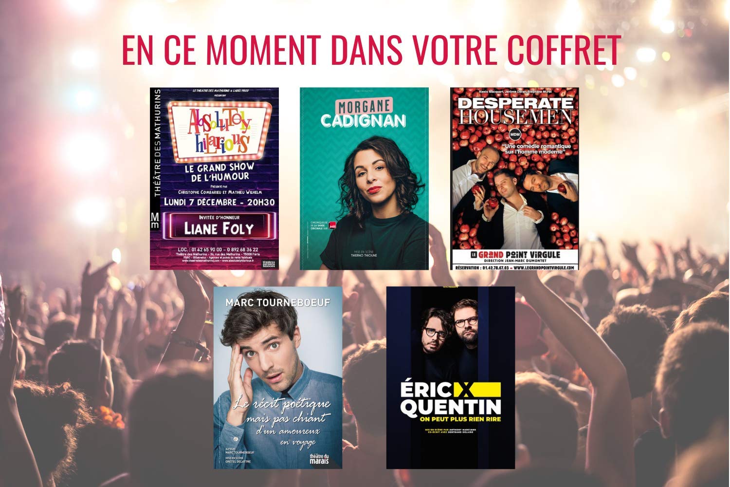 Cultur'In The City Découverte coffret spectacle 6 places théâtre