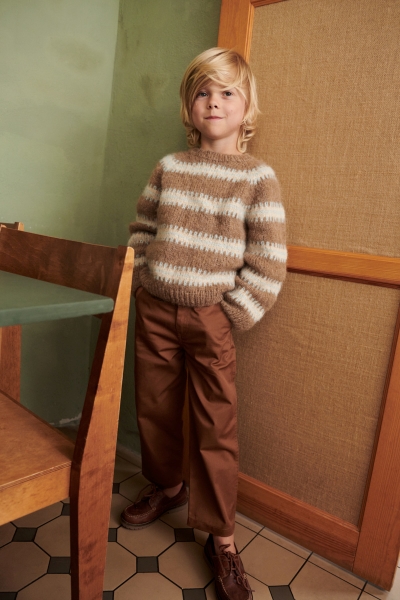 Isager Yarn Kits Little Norma Sweater kit pull