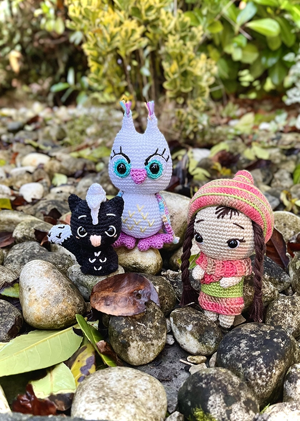 Valerie Fil un Crochet La Forêt Enchantée livre crochet forêt A4