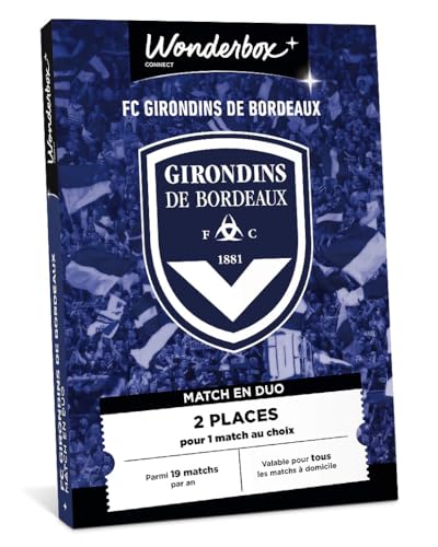 Wonderbox Girondins Bordeaux coffret 2 places match foot