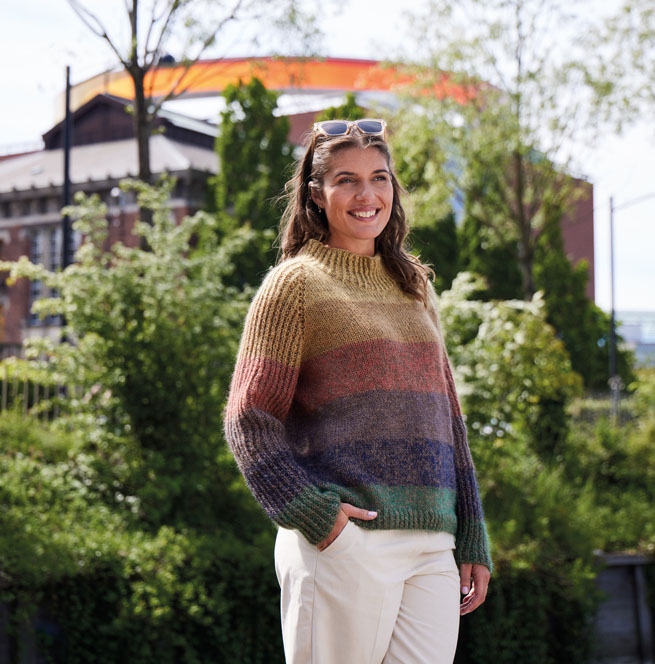 Isager Under Regnbuen livre tricot modèles danois