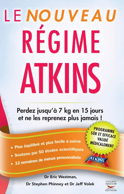 Souccar Guide pratique Le nouveau régime Atkins livre broché minceur