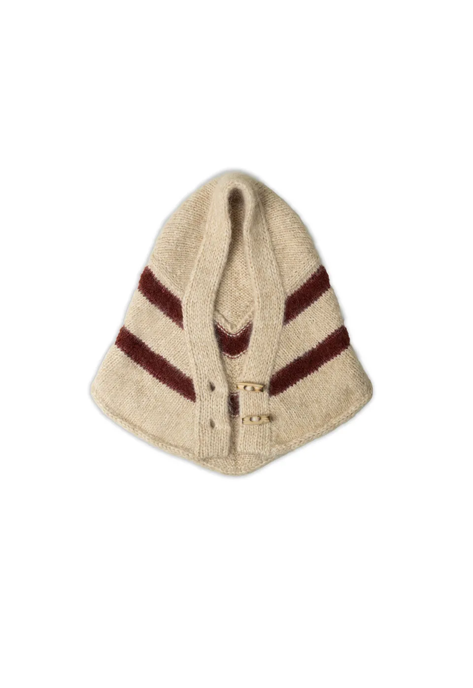 Isager Karen Hood kit tricot capuche en laine