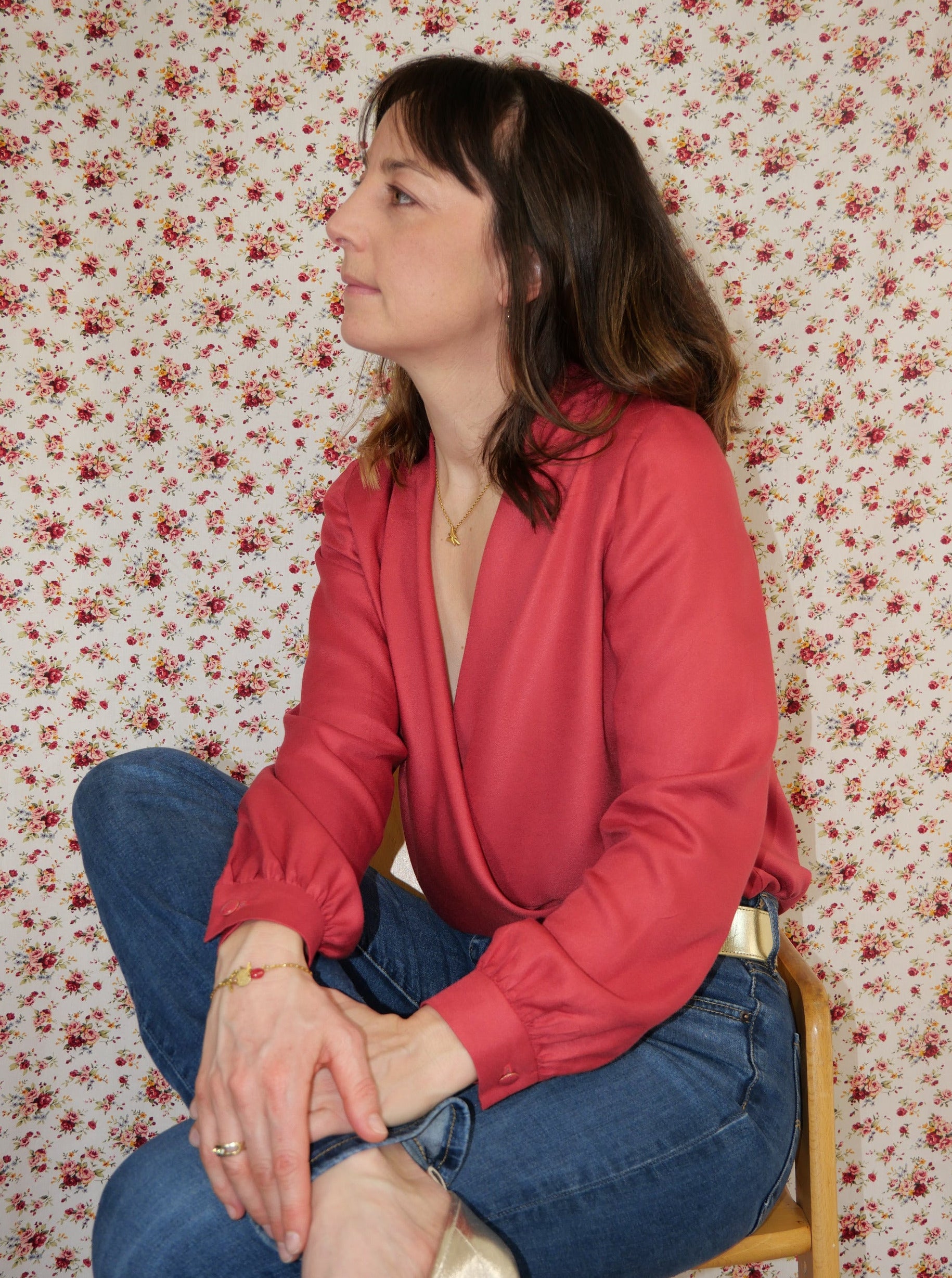 Laeti & Léa Myrtil blouse patron couture femme 34-50 PDF