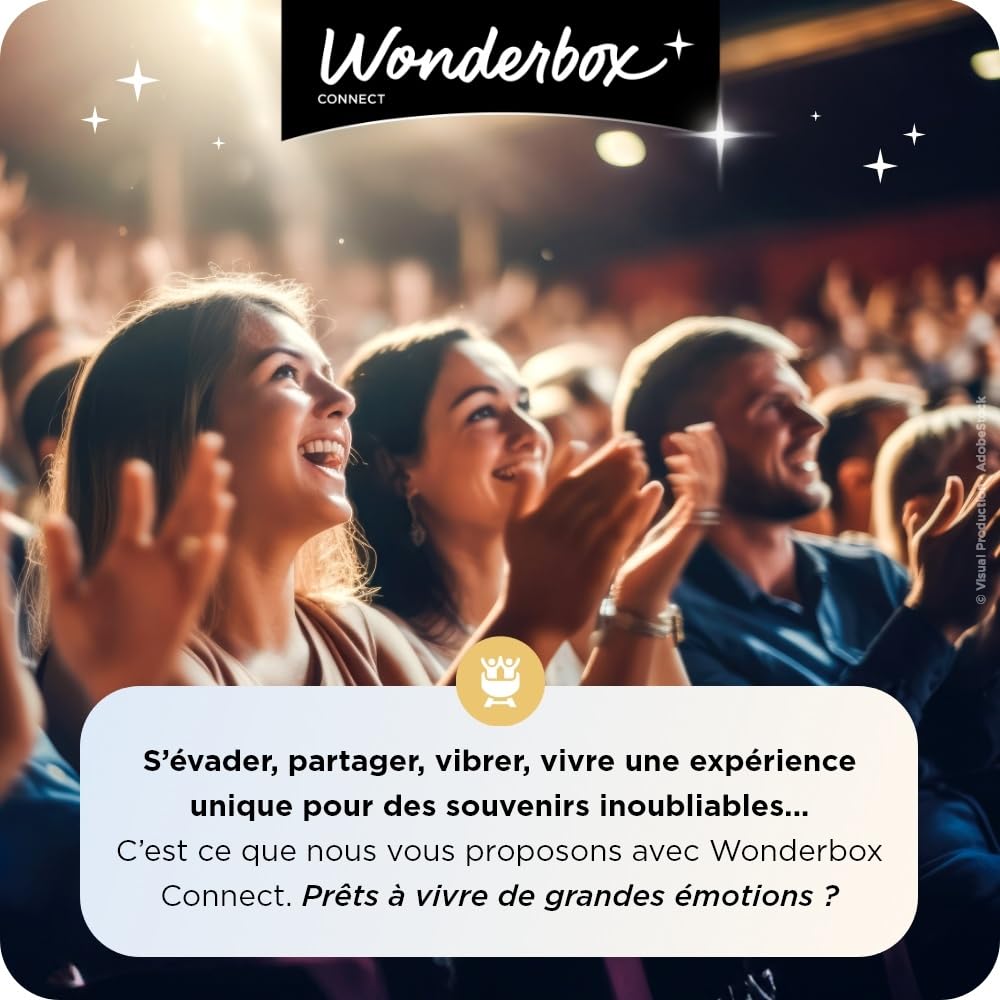 Wonderbox Connect Multi Parcs coffret cadeau 2 personnes parc