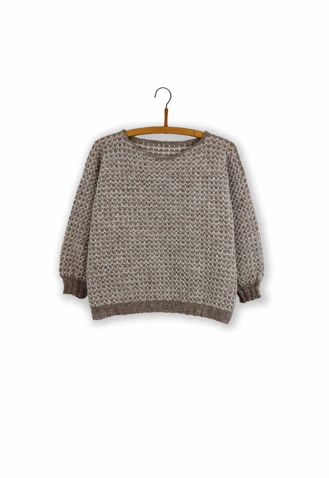 Isager Barbara patron tricot pull femme