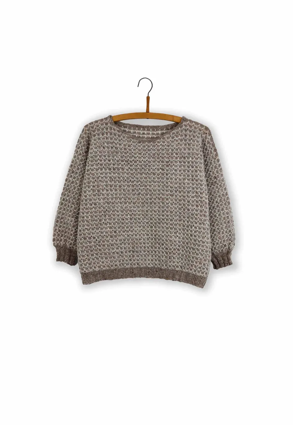 Isager Barbara patron tricot pull femme laine