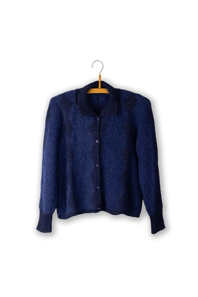 Isager Patterns Otti Cardigan patron gilet laine