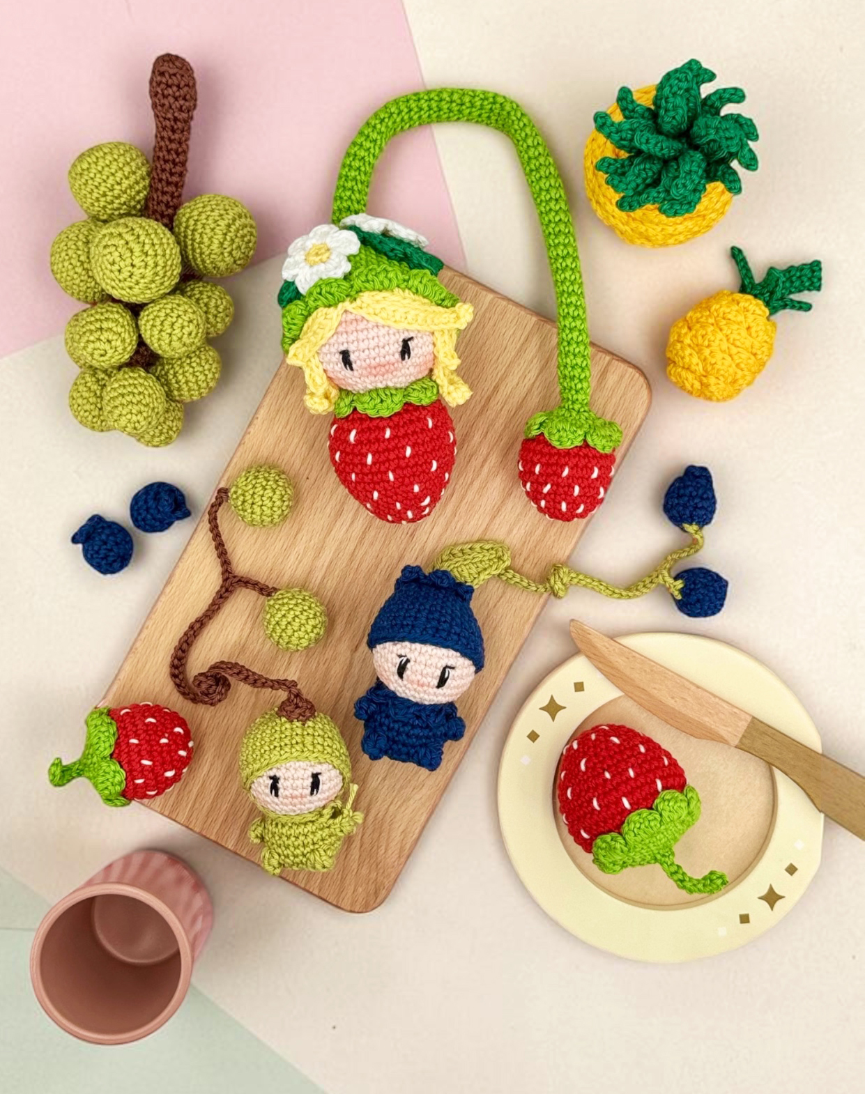 Valerie Fil un Crochet Croch’Fruits livre crochet combo tomes 1+2