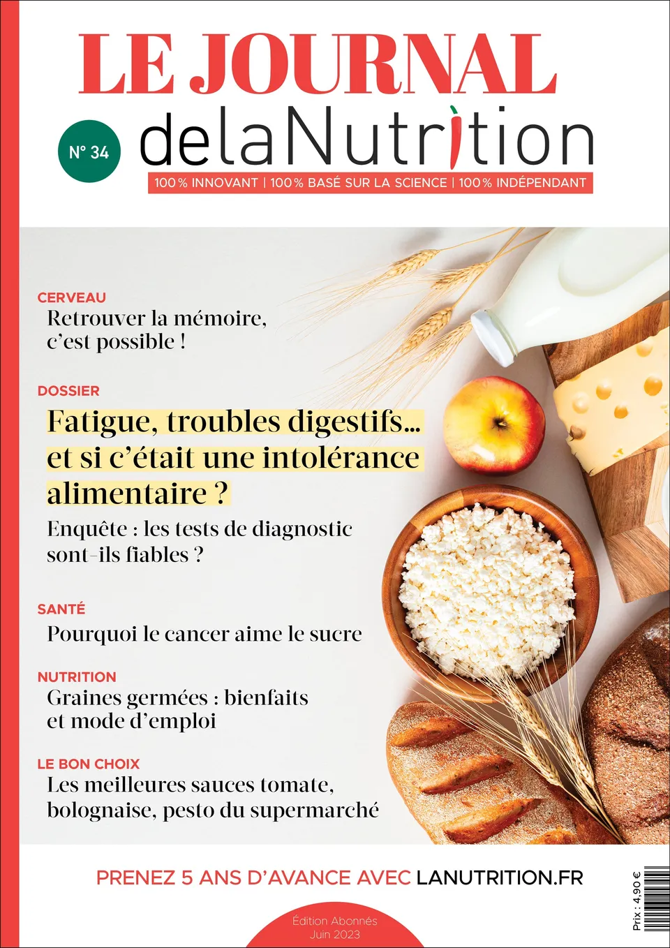 Souccar Le Journal de LaNutrition N°34 magazine PDF juin 2023