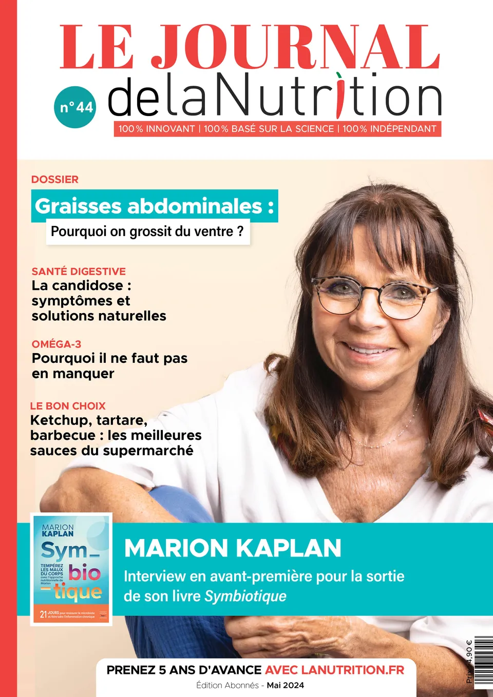 Souccar Editions Le Journal de LaNutrition N°44 Mai 2024 e-magazine pdf