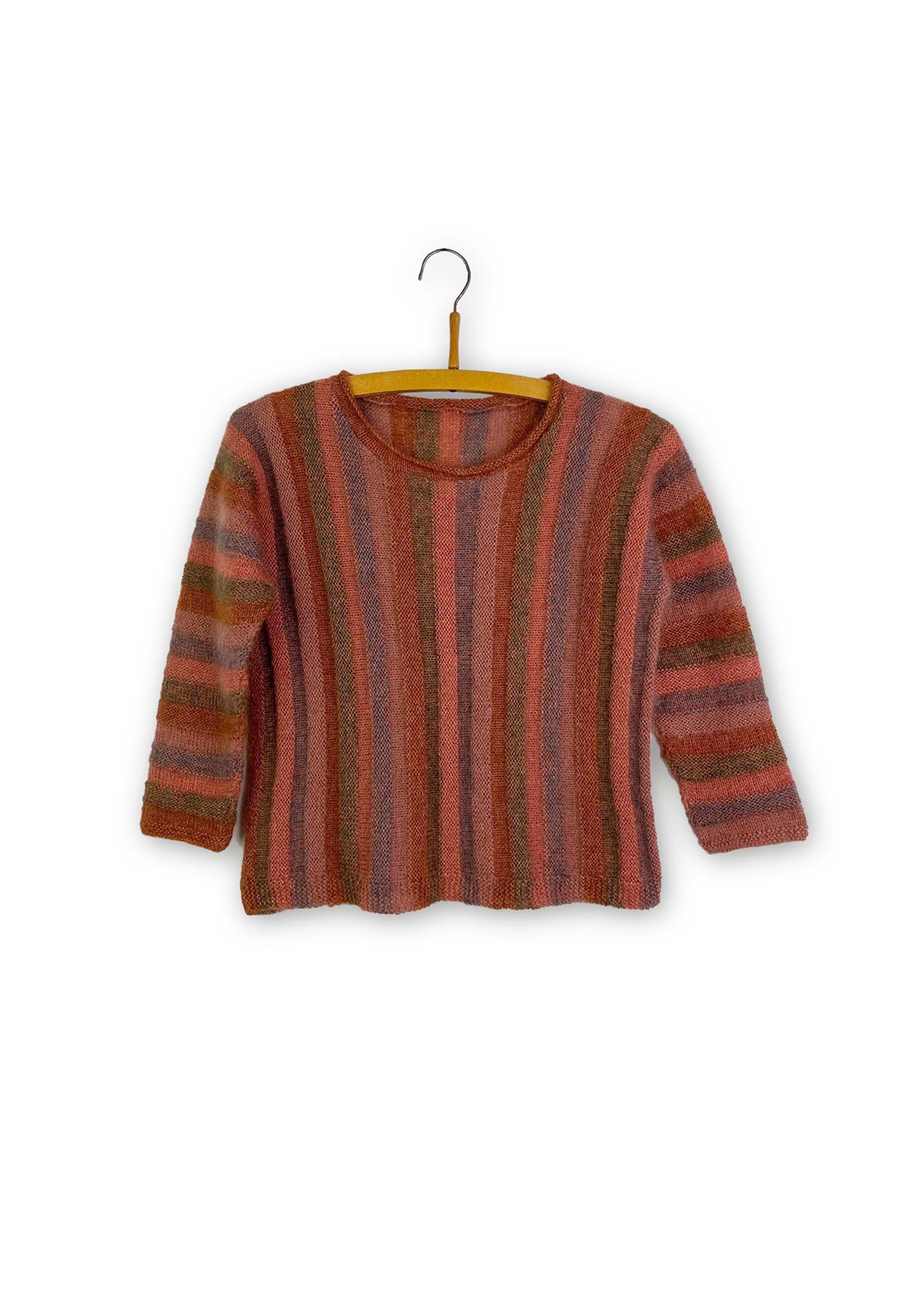 Isager Året rundt Alpaca 2 kit tricot pull alpaga