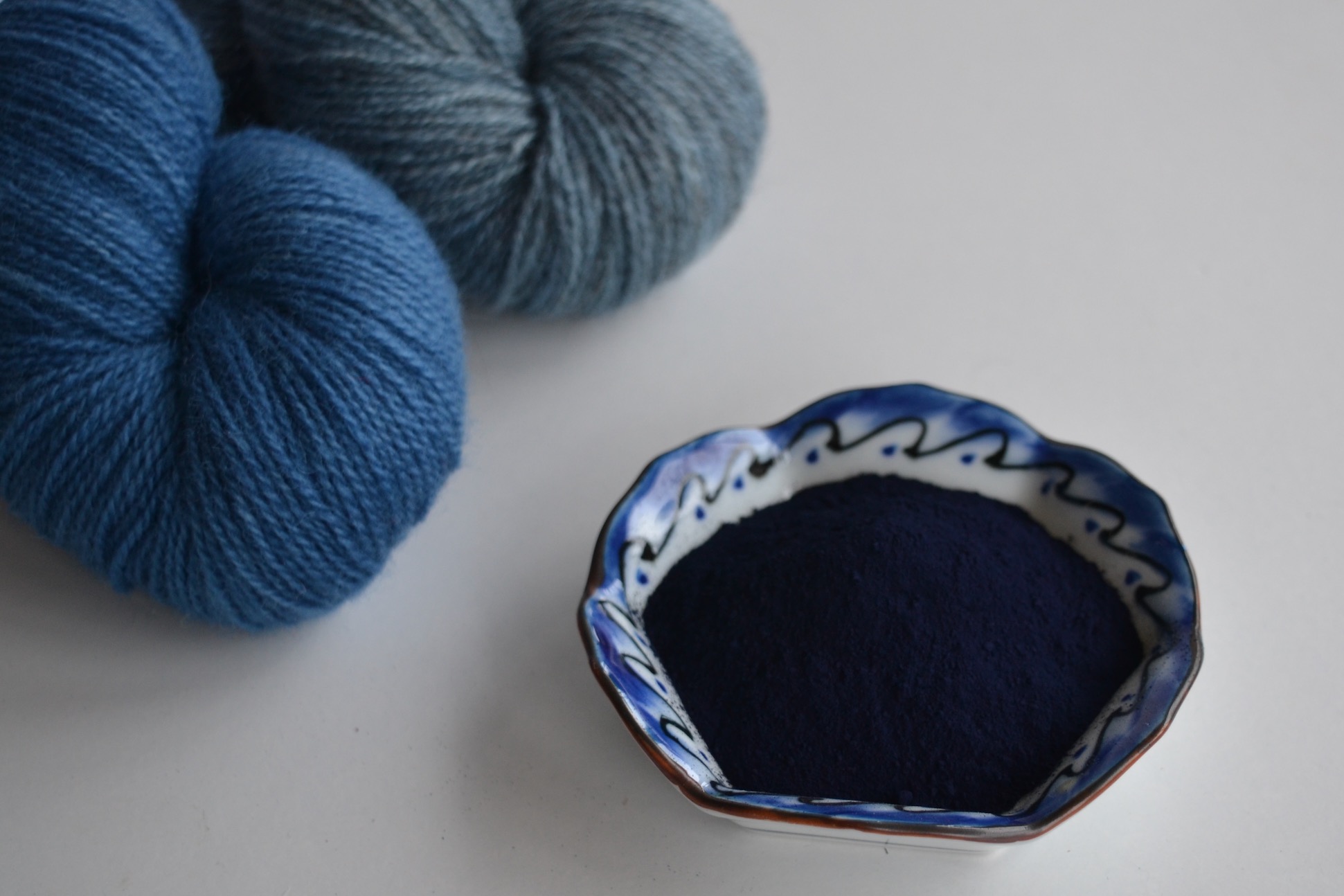 Isager Workshops Indigo et Sashiko atelier teinture
