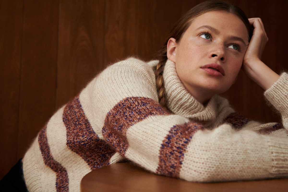 Isager Sycamore Sweater kit tricot pull laine