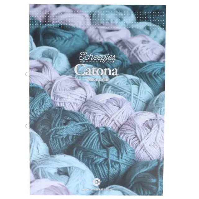 Scheepjes Catona nuancier carte couleurs coton 100 teintes