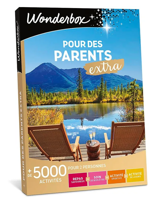 Wonderbox Pour des Parents Extra coffret multi-activités 2 pers