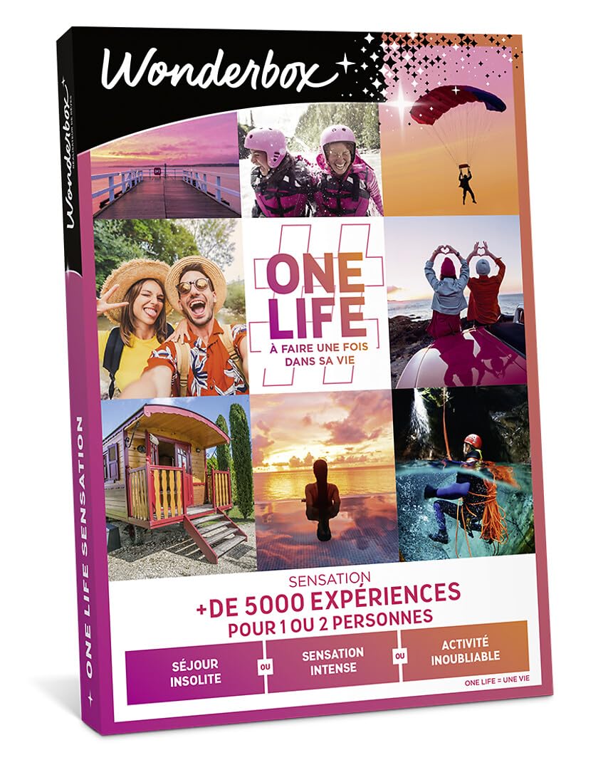 Wonderbox One Life Sensation coffret cadeau pilotage hélicoptère