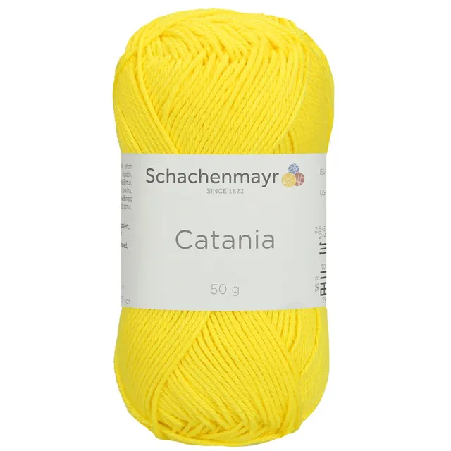 Schachenmayr Catania coton 0442 jaune néon lavable