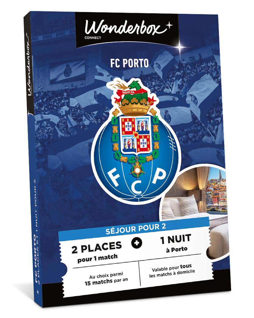 Tick'nBox FC Porto Séjour coffret match 2 places 2 pers