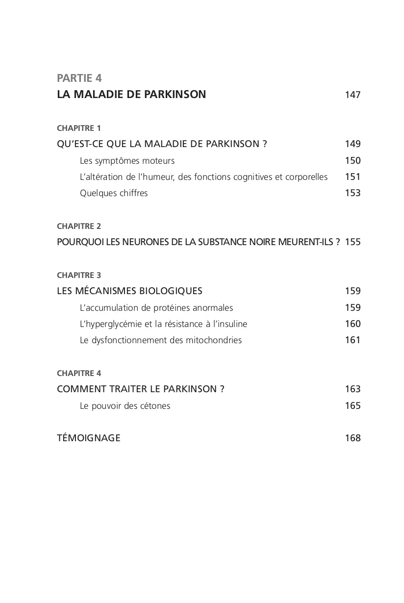 Souccar Médecine Régime cétogène cerveau livre broché menus