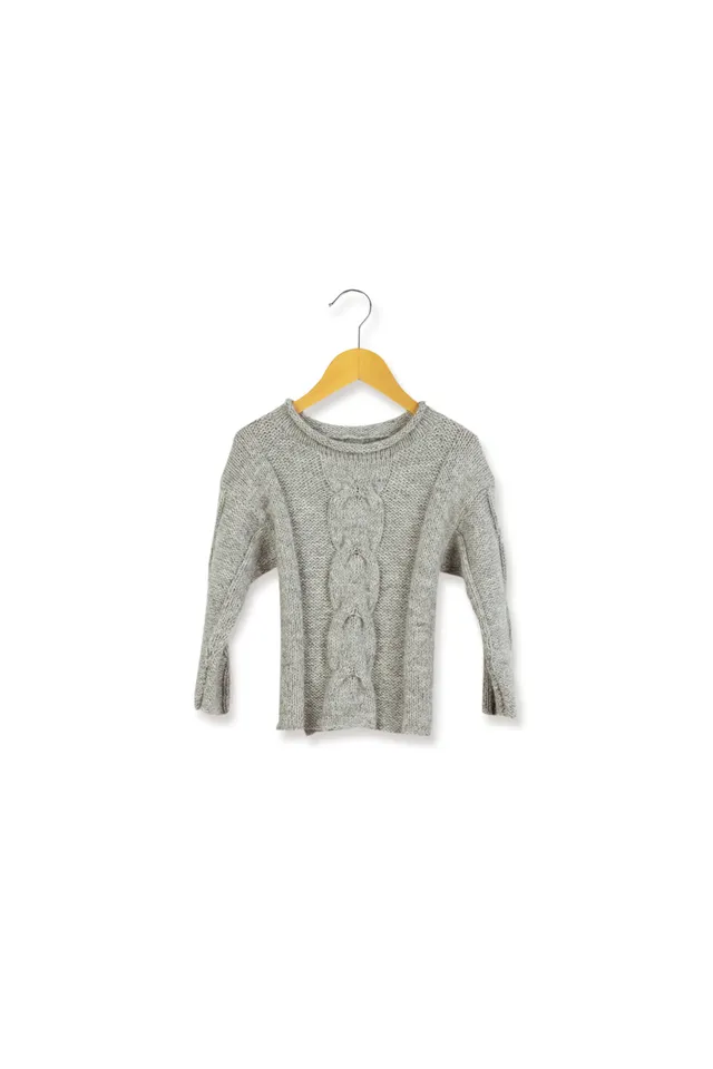 Isager Children’s cables kit tricot pull enfant torsades