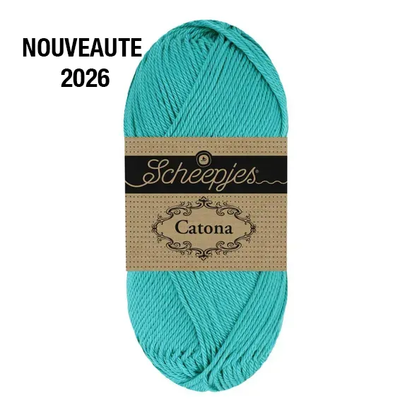 Scheepjes Catona fil coton 0090 pelote 50g mercerisé