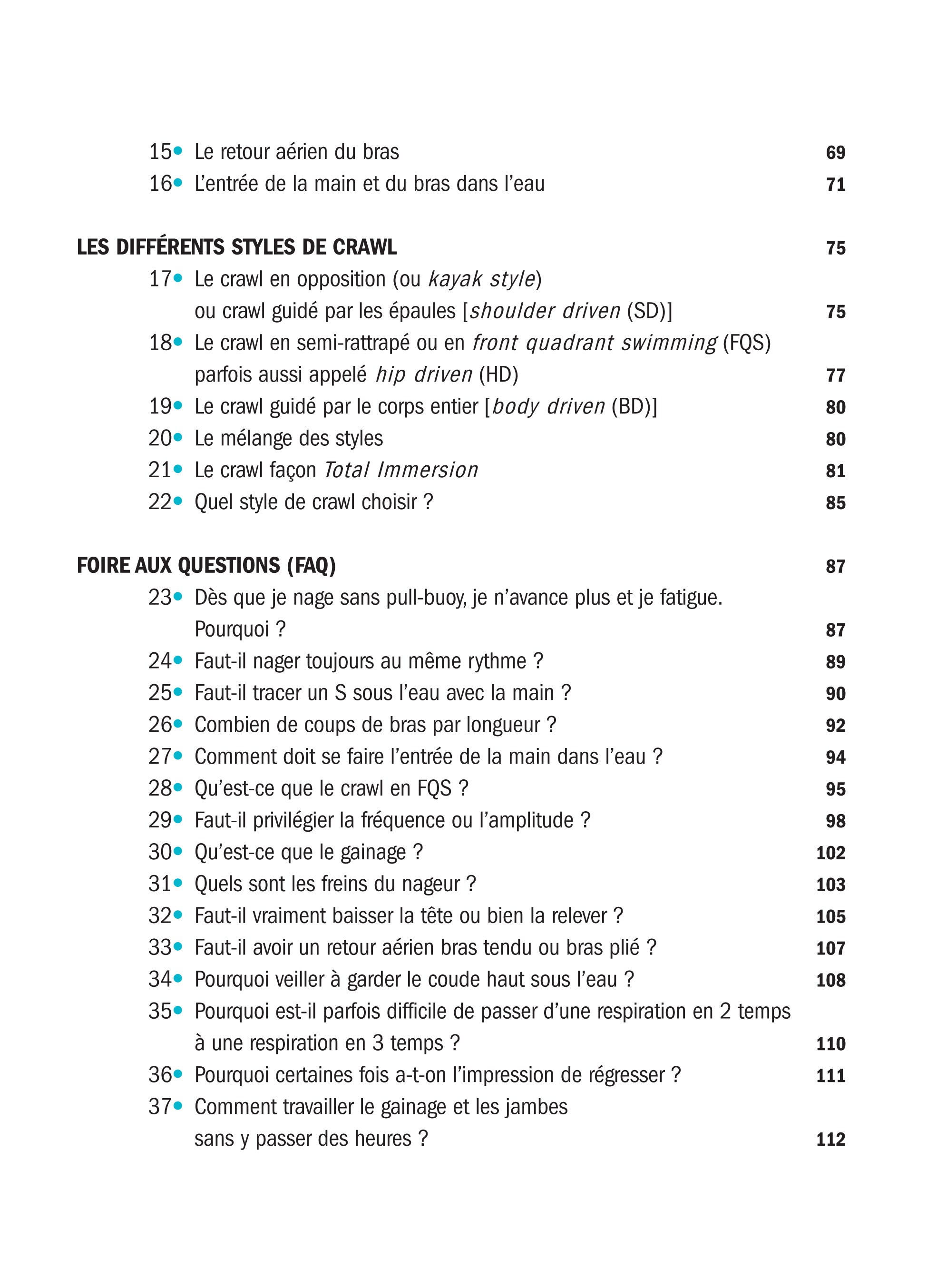 Souccar Coach Le guide du crawl moderne livre broché natation