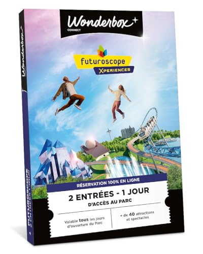 Wonderbox Connect Futuroscope 2 pers coffret parc 1 jour
