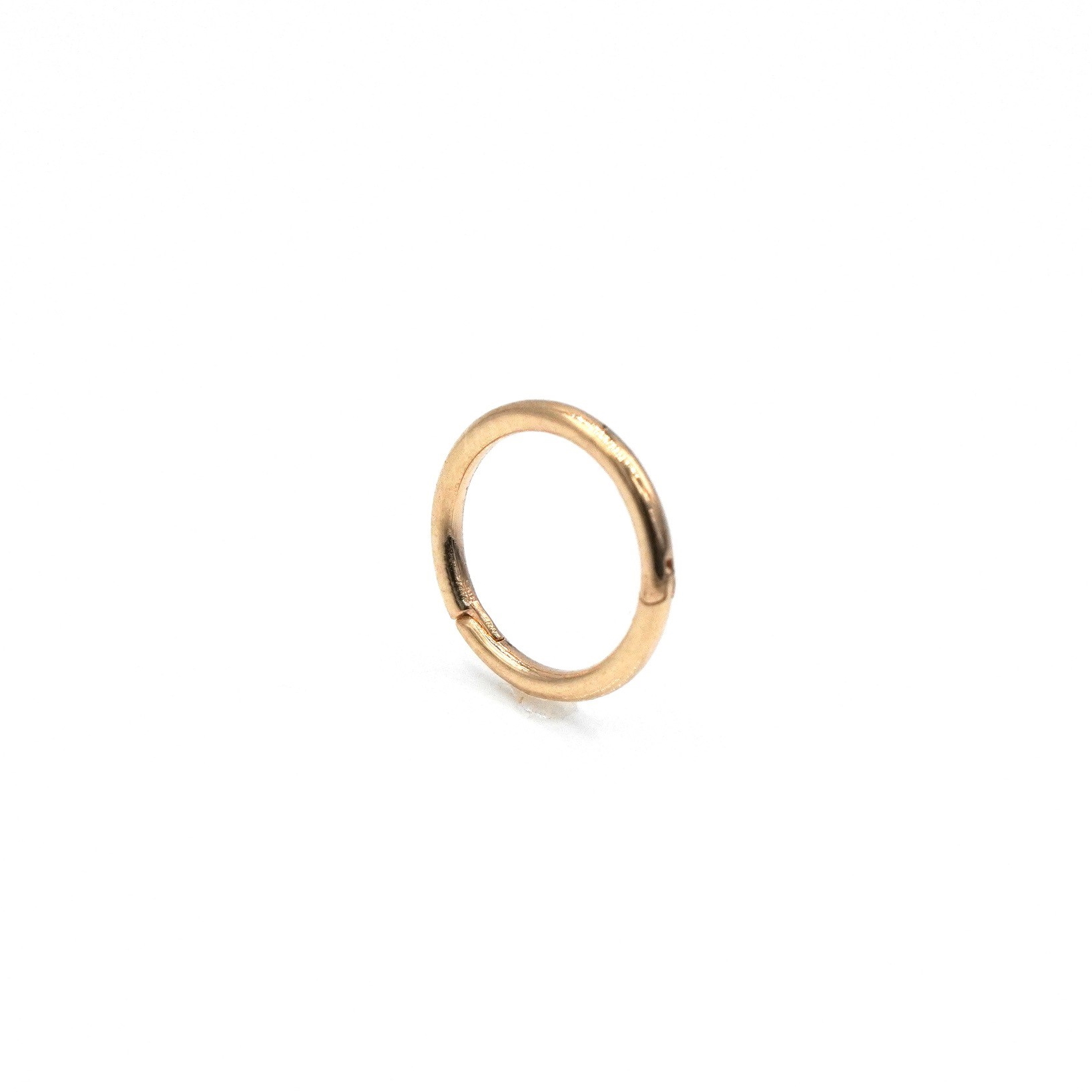 Angèle Brousse Circle n°5 mini créole or jaune 18 carats 5 mm
