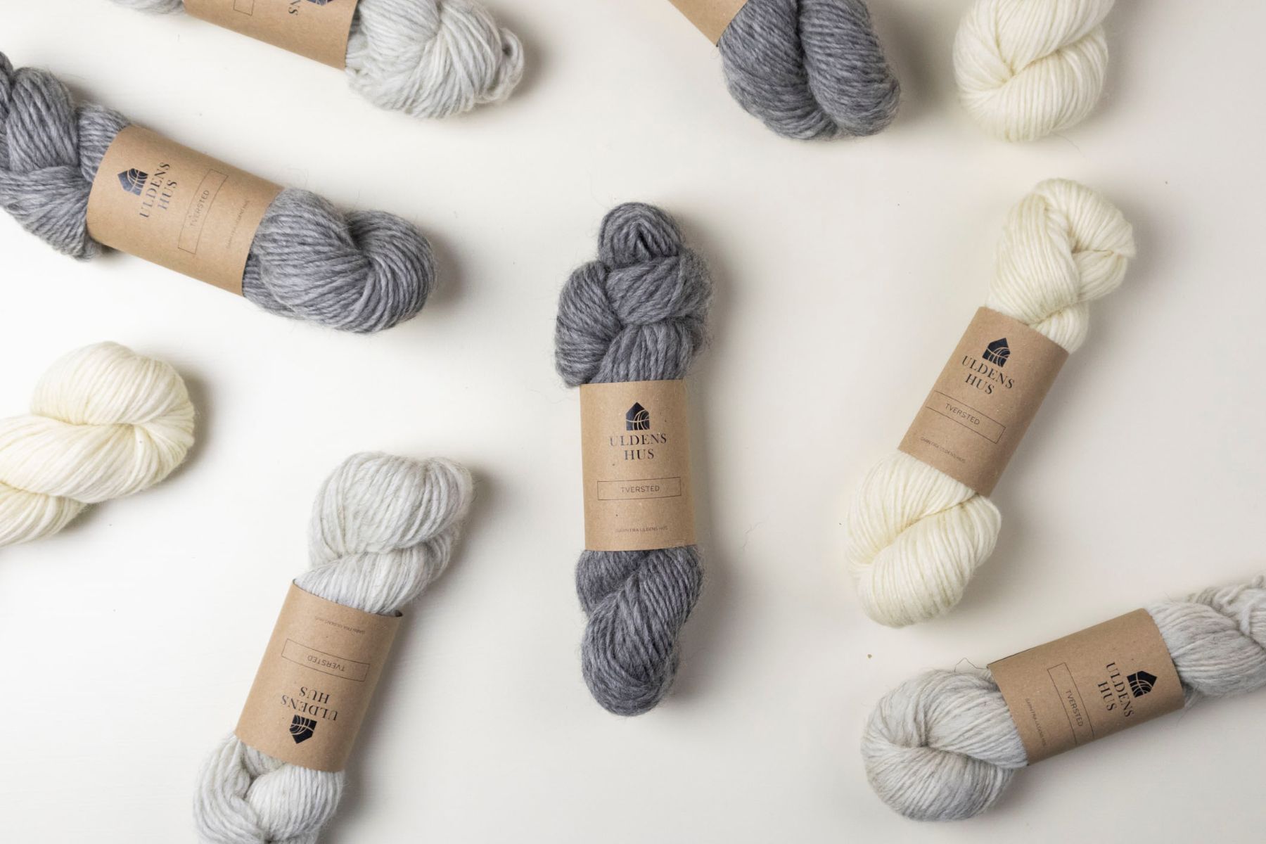 Isager Yarn Tversted fil à tricoter laine