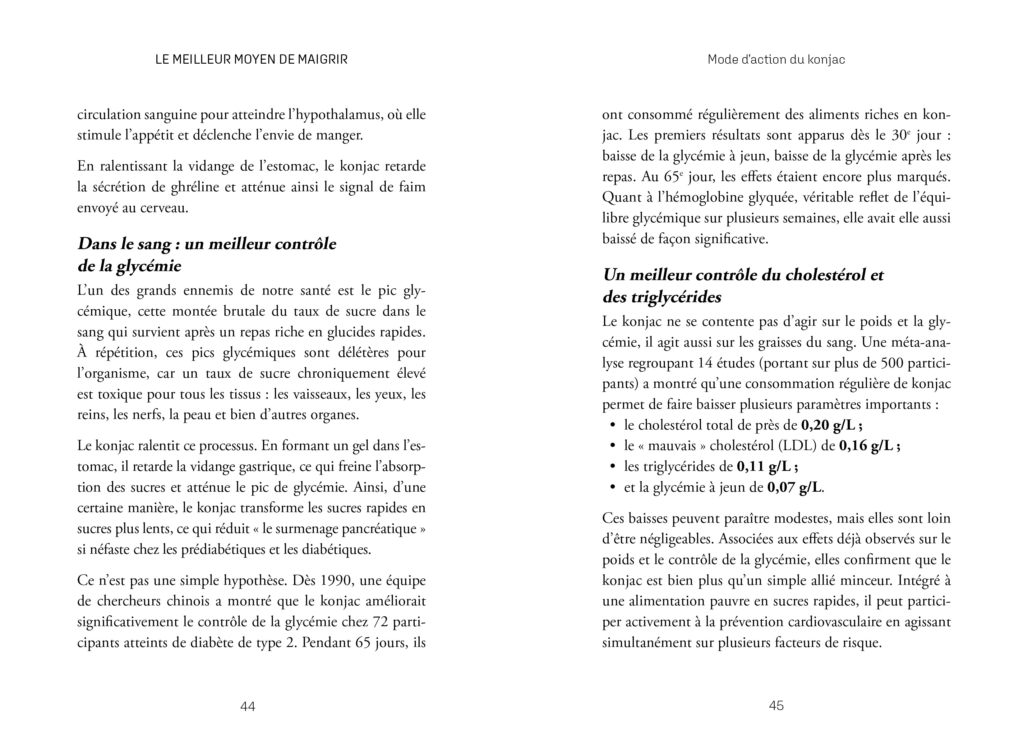 Souccar Editions Le meilleur moyen de maigrir livre konjac broché 40 recettes