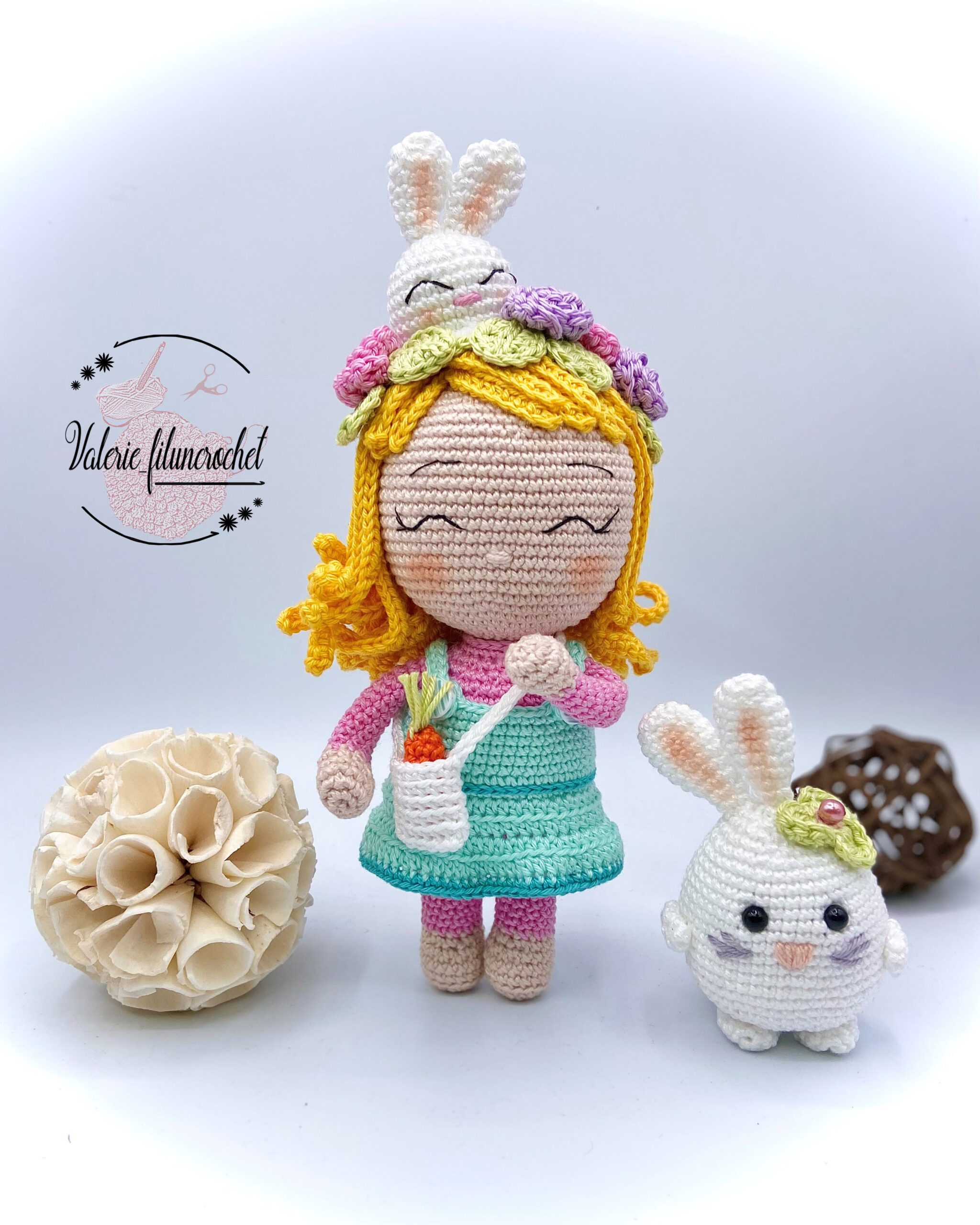 Valerie Fil Un Crochet Mélanie fête Pâques patron crochet PDF Pâques
