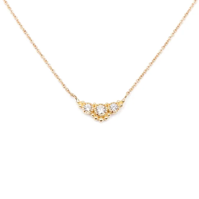 Angèle Brousse Susie Collier Or Jaune 18 Carats Topazes