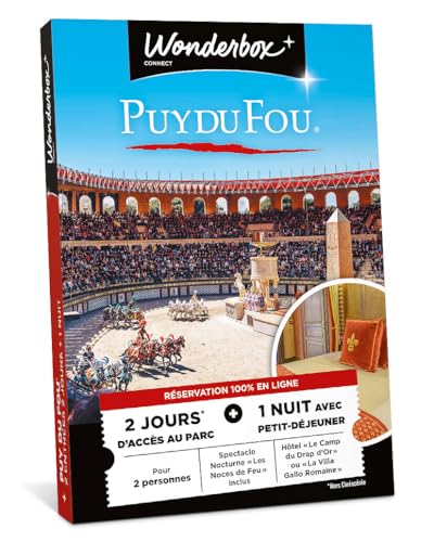 Wonderbox Puy du Fou Séjour coffret parc 2 jours 2 pers.