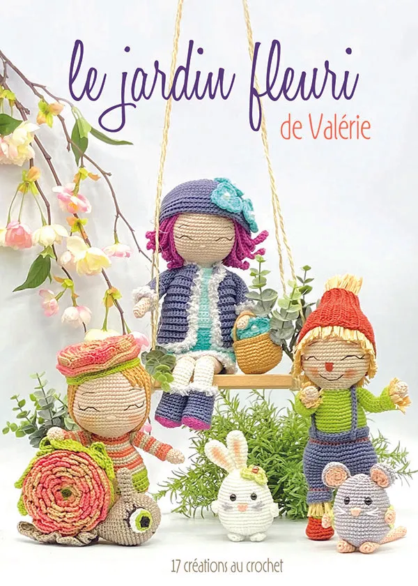 VALERIE FIL UN CROCHET Les Livres Jardin Fleuri livre 112 pages