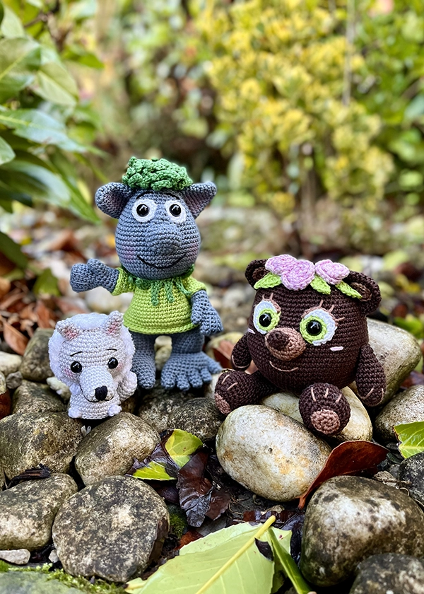 Valerie Fil un Crochet La Forêt Enchantée livre crochet forêt A4