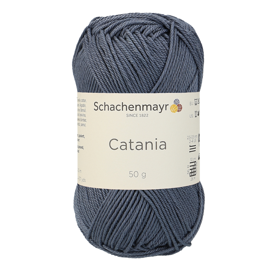 Schachenmayr Catania 0393 fil coton graphit 50g