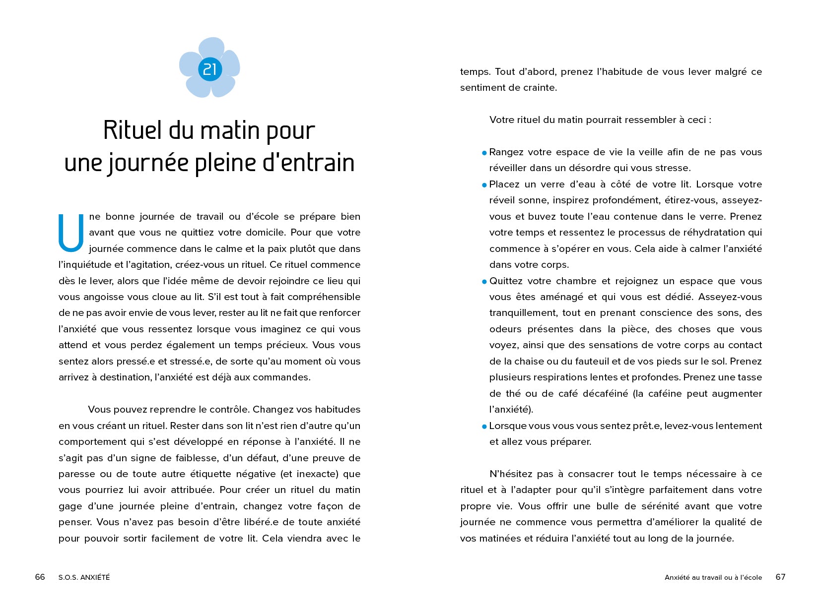 Souccar Editions Cour. asc S.O.S. anxiété livre broché 101 outils