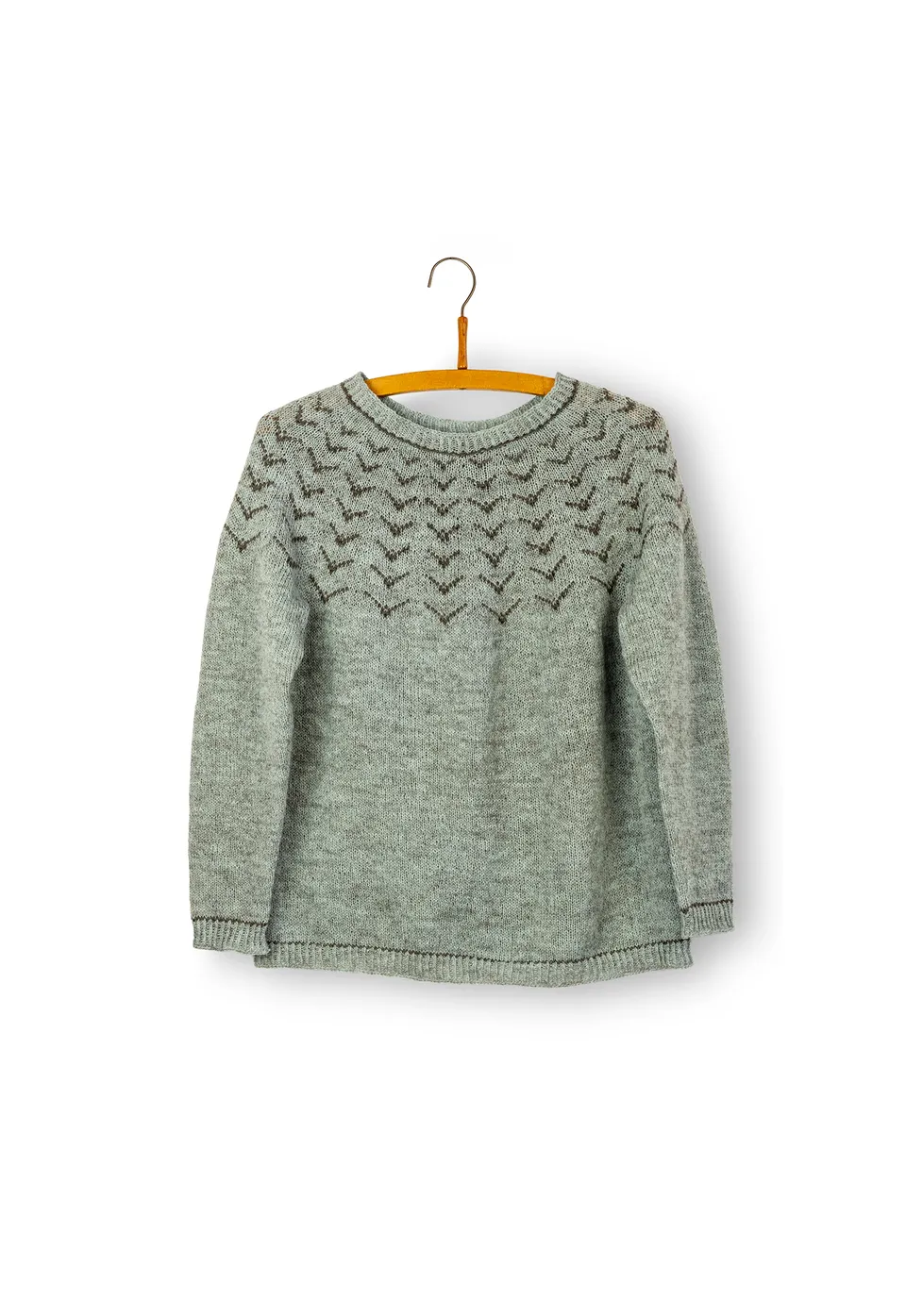 Isager Yarn Kits En Lærke Letted kit tricot pull