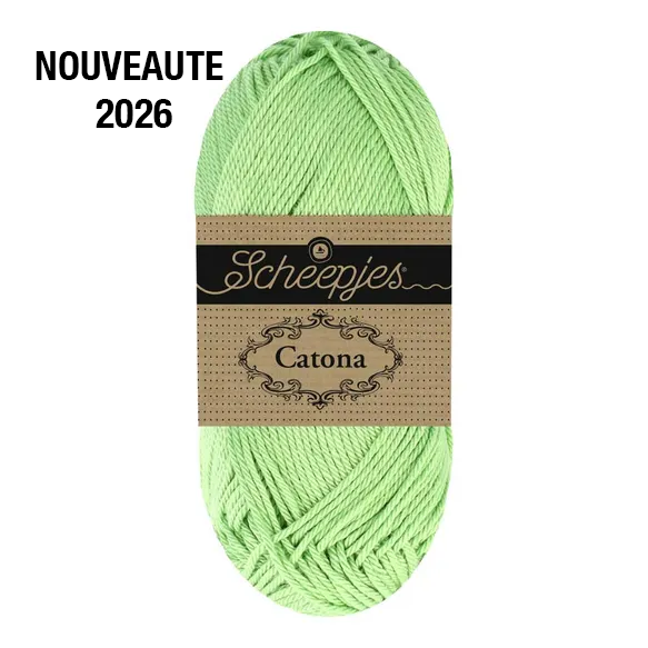 Scheepjes Catona 0103 fil coton 50 g mercerisé