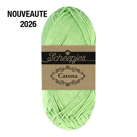 Scheepjes Catona 0103 fil coton 50 g mercerisé