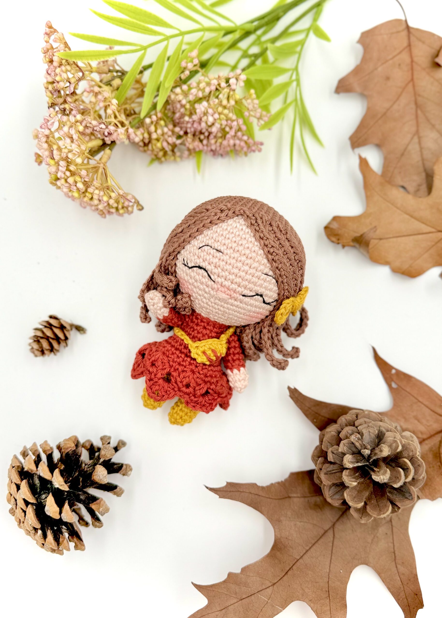 Valerie Fil un Crochet Garance tutoriel crochet Flora d'Automne