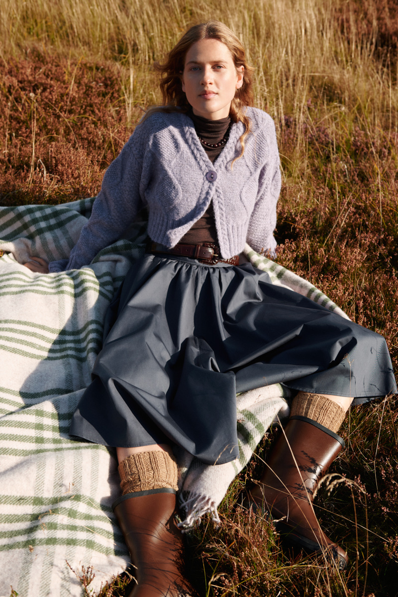Isager Tversted Cardigan kit gilet Tvinni Soft Fine