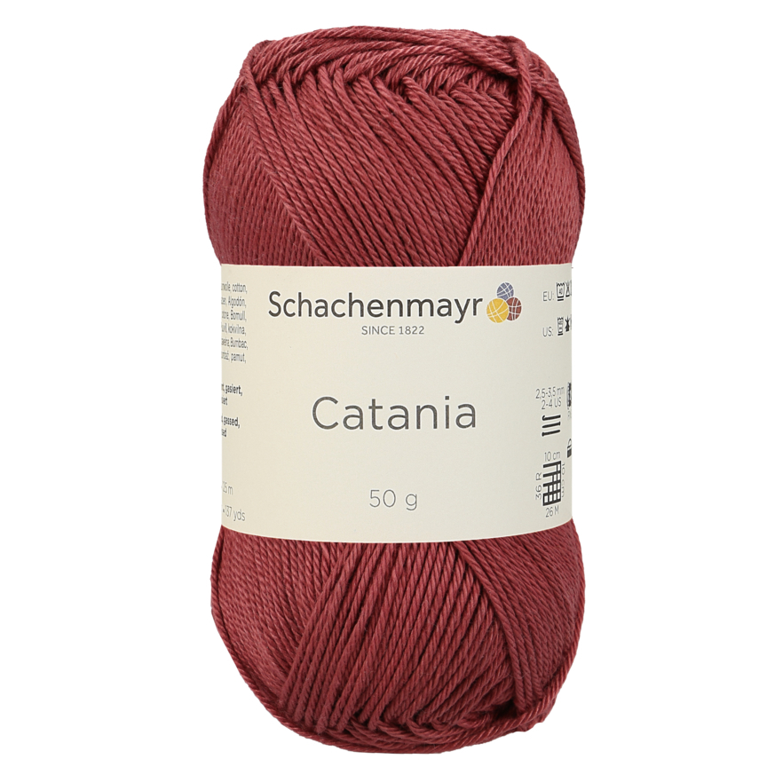 Schachenmayr Catania 0396 fil coton marsala 50 g