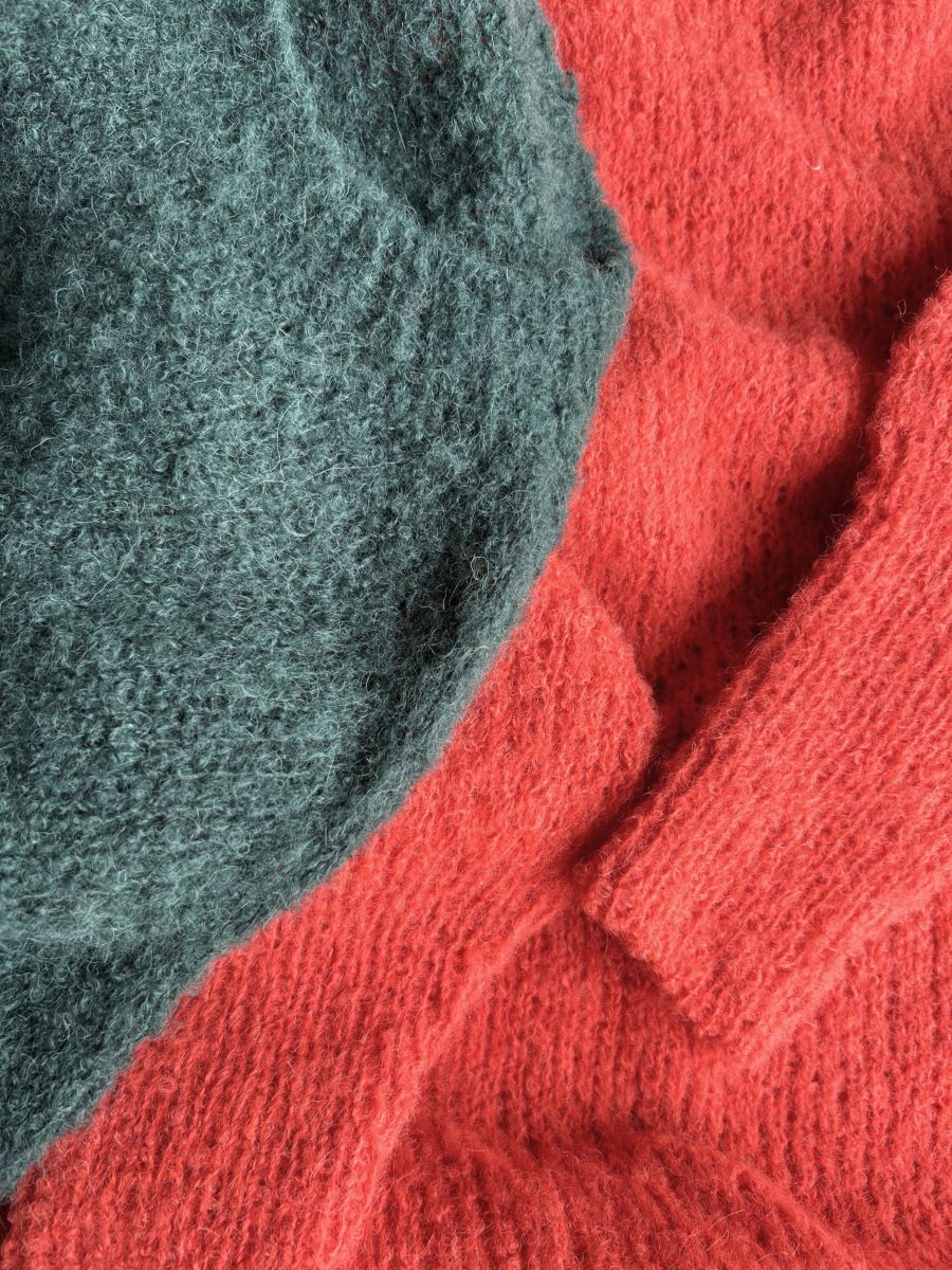 Isager Bouclé Dress kit tricot robe bouclé