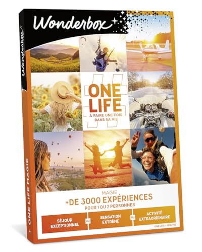 Wonderbox One Life Magie coffret cadeau sensations 1-2 pers