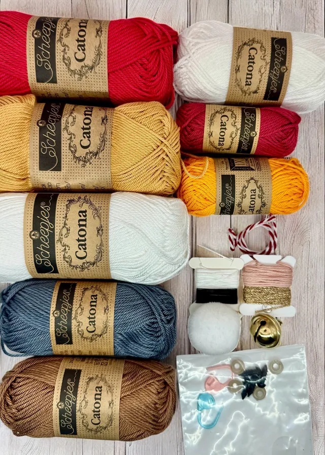 Valerie Fil Un Crochet Féerie d'Hiver kit crochet démarrage sans livre