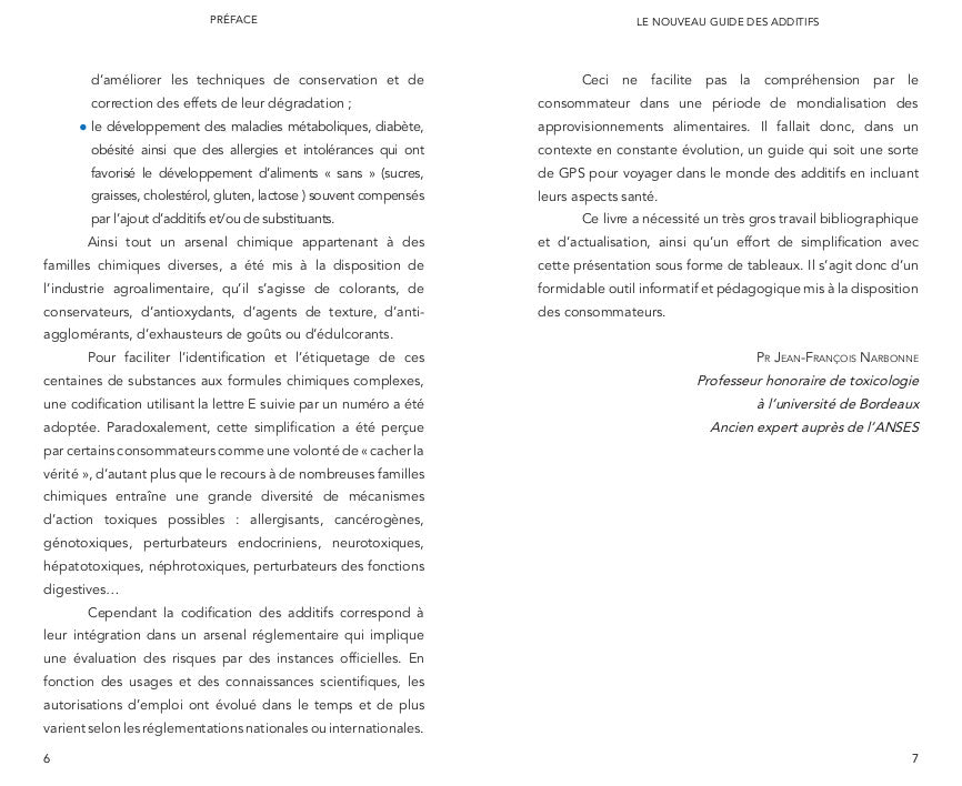 Souccar Guide pratique Le nouveau guide des additifs livre broché