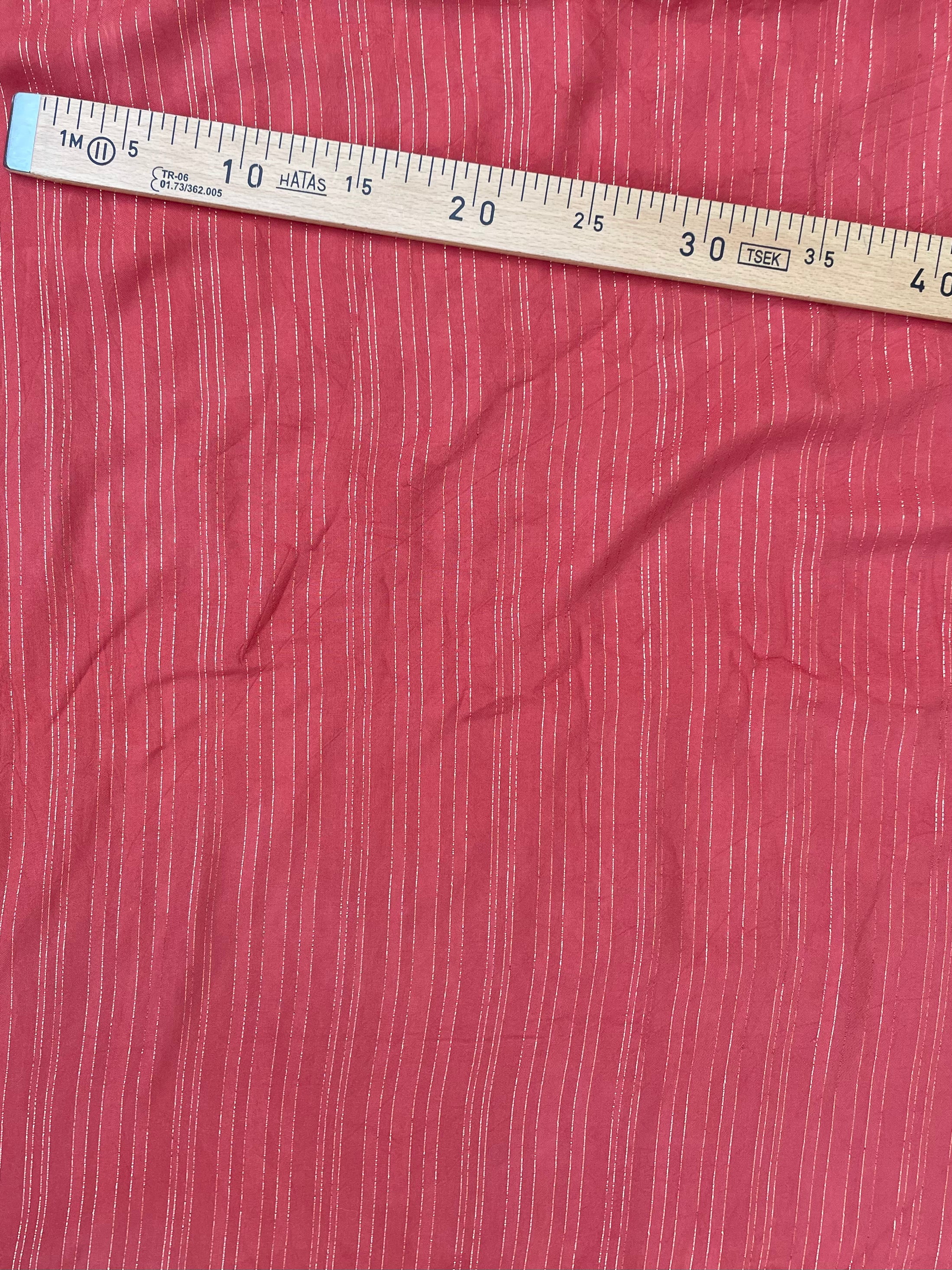 Laeti & Léa Coupon viscose lurex rouille 1,5 m top